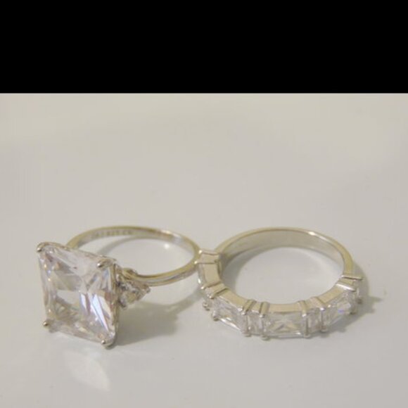 Radiance by Absolute Simulated Diamond Ring & Eternity Band Size 9 - Picture 5 of 5